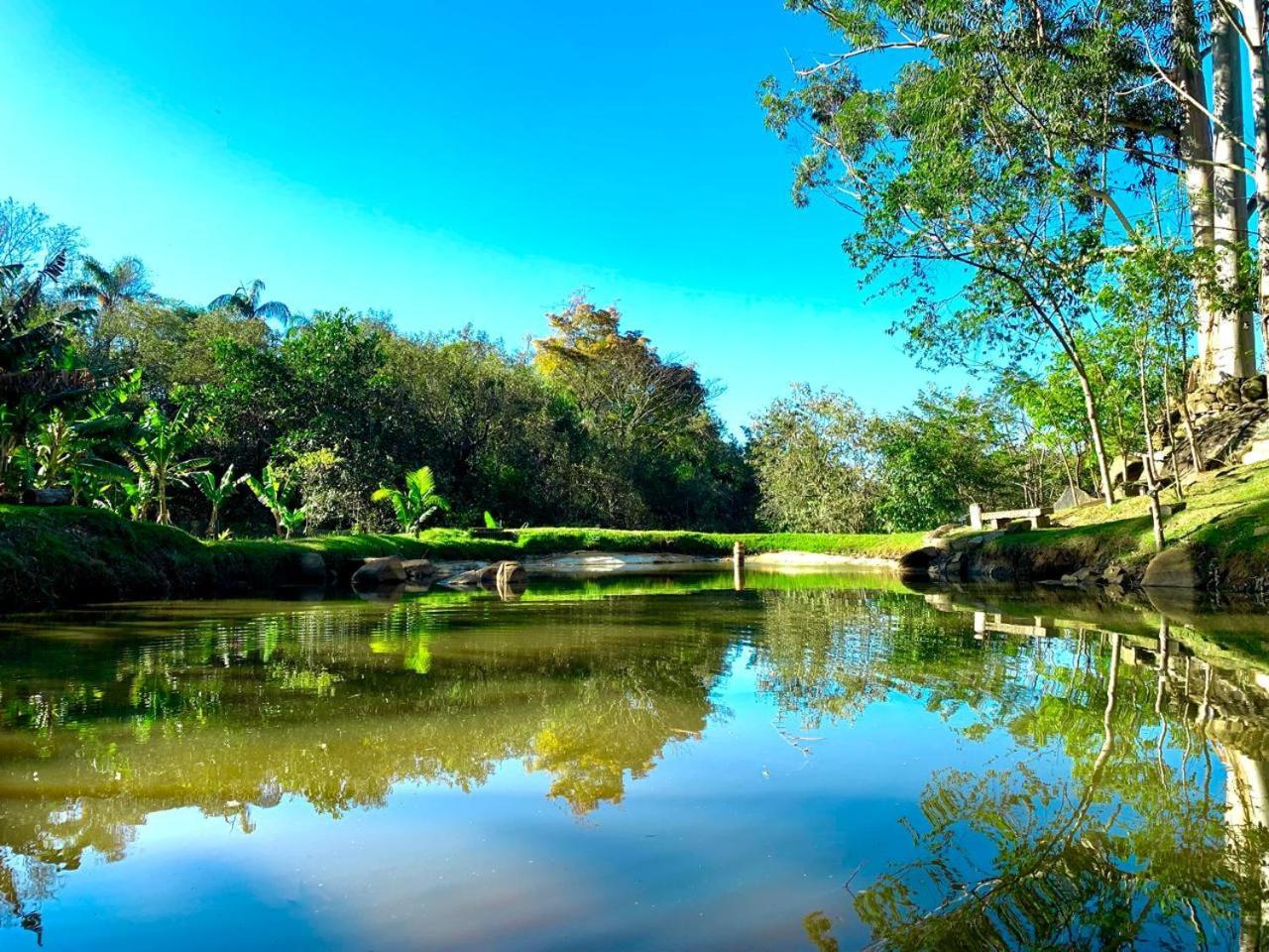Rancho Ao Lado Da Laroc E Ame Villa Valinhos Exteriör bild